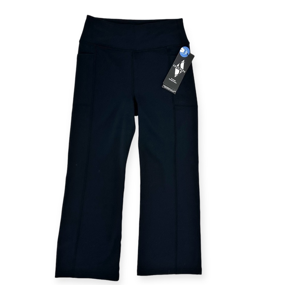 SKECHERS NWT GOWALK Size S High-Waisted Crop Pant Legging with Pockets - Picture 2 of 10